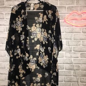 Floral print kimono!!!